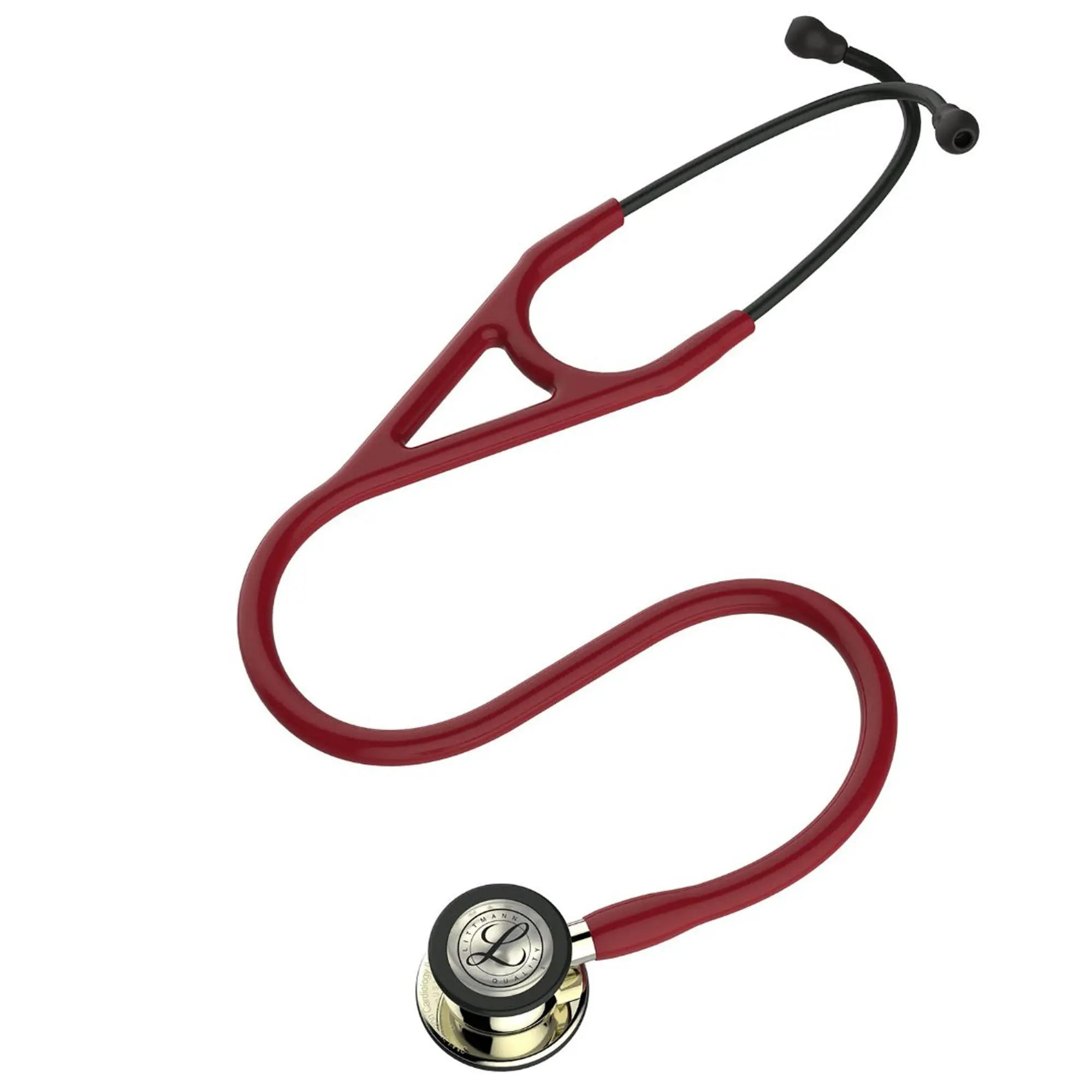 Стетоскоп медицинский Littmann Cardiology IV Diagnostic Красный и шампань, двухсторонний