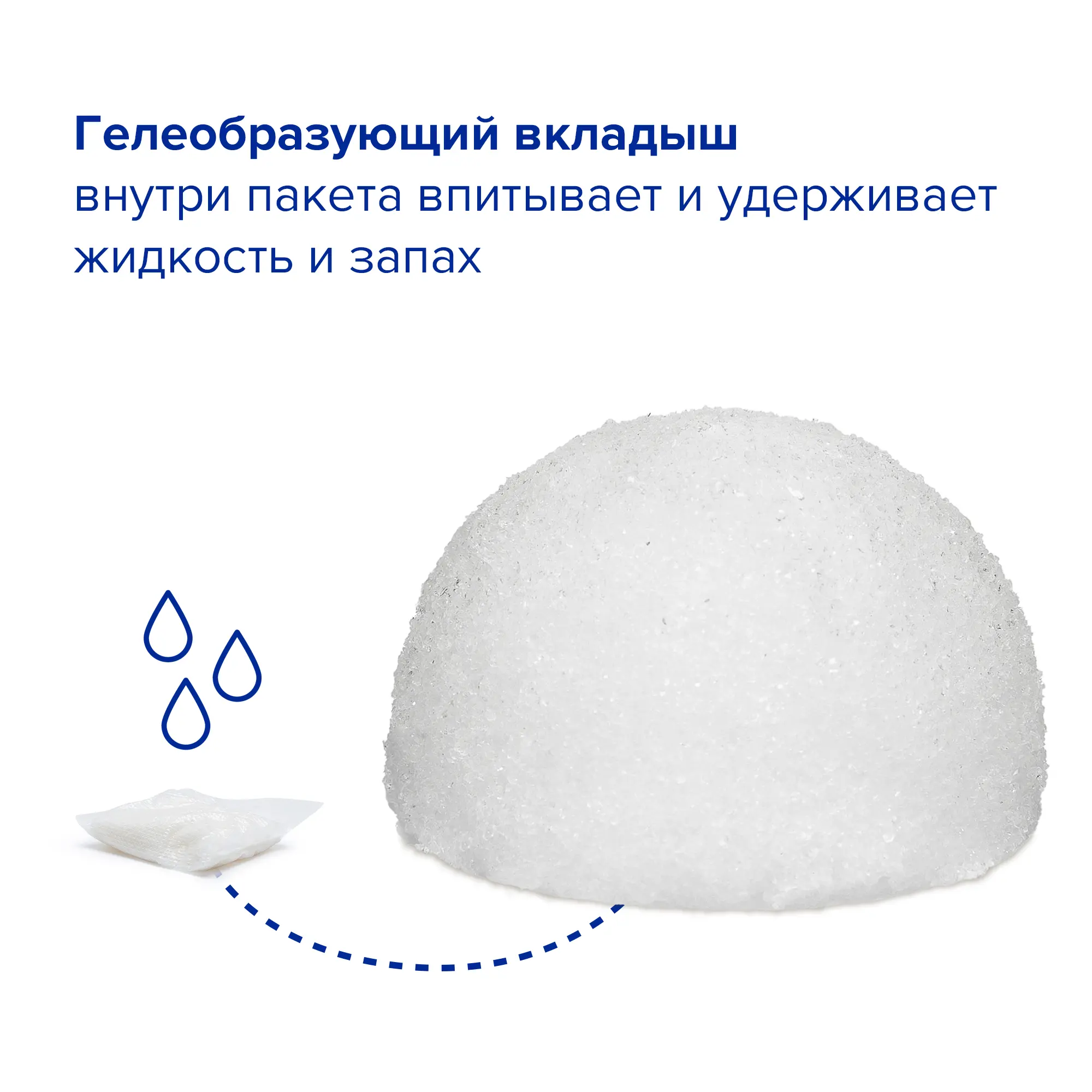 Гигиенический пакет для рвотных масс Apexmed BluBag с гелеобразующим веществом, 1500 мл, 10 шт