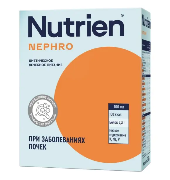 Энтеральное питание Nutrien Nephro (Нутриэн Нефро) сухая смесь, 350 г