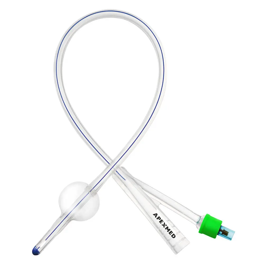 Катетер Фолея 14 Ch/Fr мужской, силиконовый, 10 шт