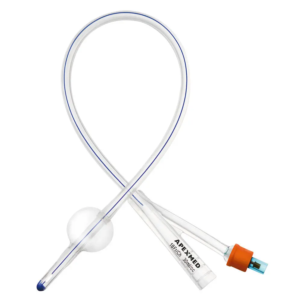 Катетер Фолея 16 Ch/Fr мужской, силиконовый, 10 шт