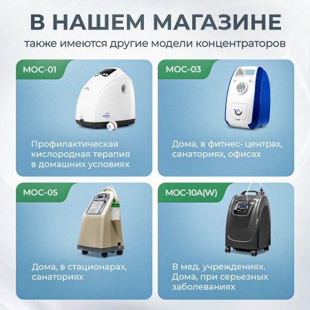 Кислородный концентратор Sensitec MOC-05, 5 литров, медицинский аппарат, концентратор кислорода