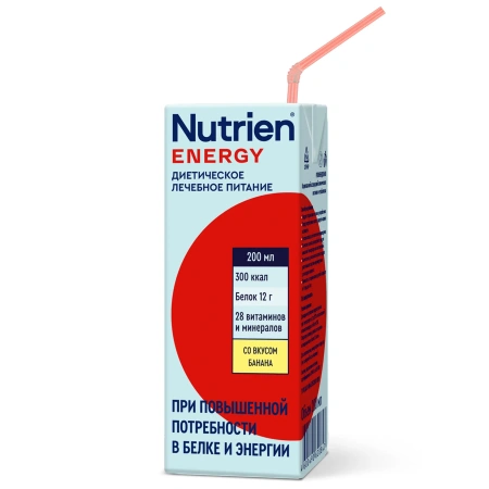 Энтеральное питание Nutrien Energy (Нутриэн Энергия) со вкусом банана, 200 мл