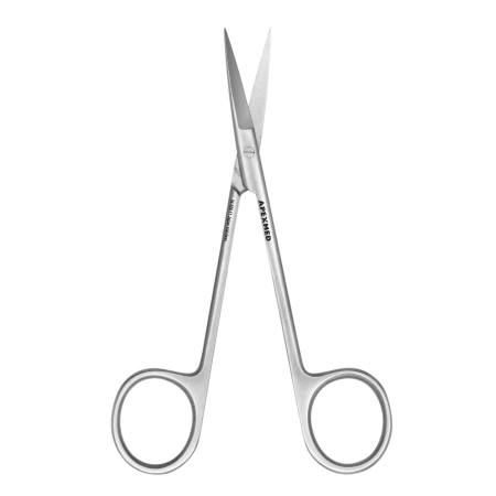 Ножницы хирургические Apexmed Iris 115 мм, глазные, остроконечные, прямые