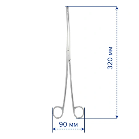 Щипцы для удаления полипов Kelly, 320 мм, Apexmed