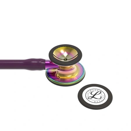 Стетоскоп медицинский Littmann Cardiology IV Diagnostic Фиолетовый и радуга, двухсторонний