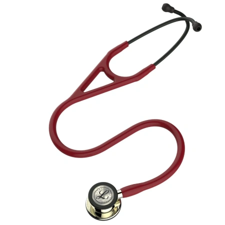 Стетоскоп медицинский Littmann Cardiology IV Diagnostic Красный и шампань, двухсторонний