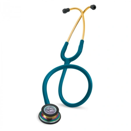 Стетоскоп медицинский Littmann Classic III Морская волна и радужный, двухсторонний