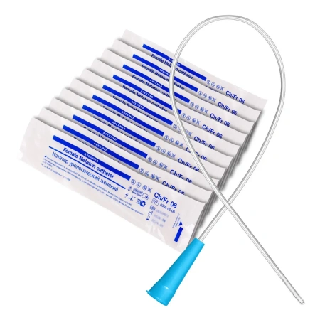 Катетер Нелатона женский, 6 Сh/Fr урологический 10 шт