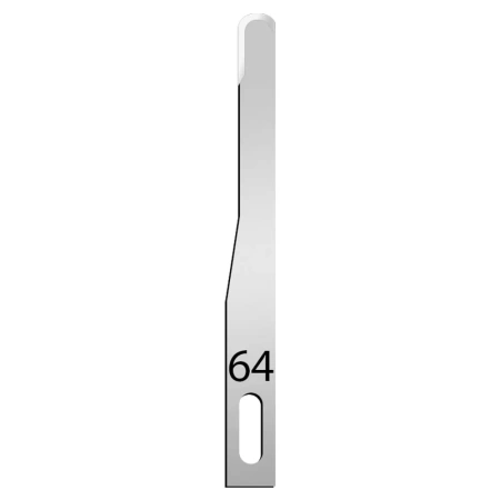 Лезвие Apexmed микрохирургическое №64, 25 шт