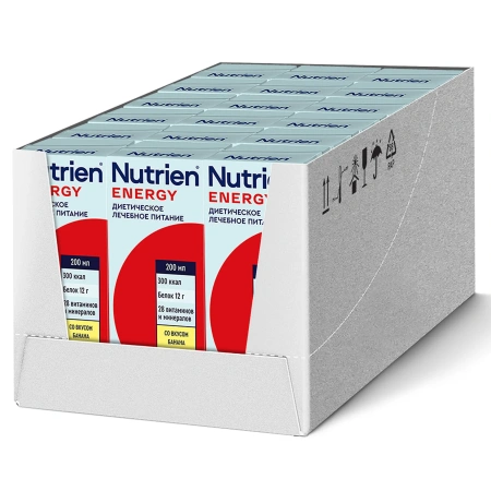 Энтеральное питание Nutrien Energy (Нутриэн Энергия) со вкусом банана, 200 мл, 18 шт