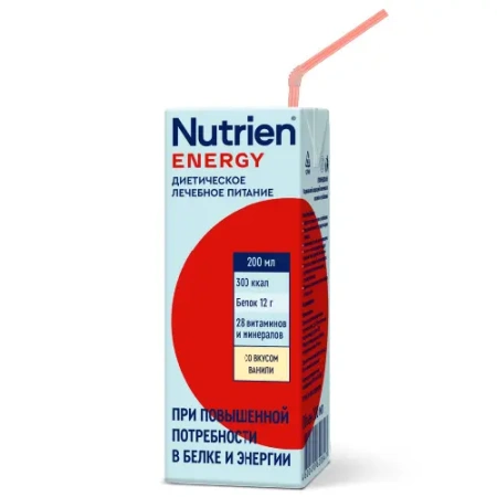 Энтеральное питание Nutrien Energy (Нутриэн Энергия) со вкусом ванили, 200 мл