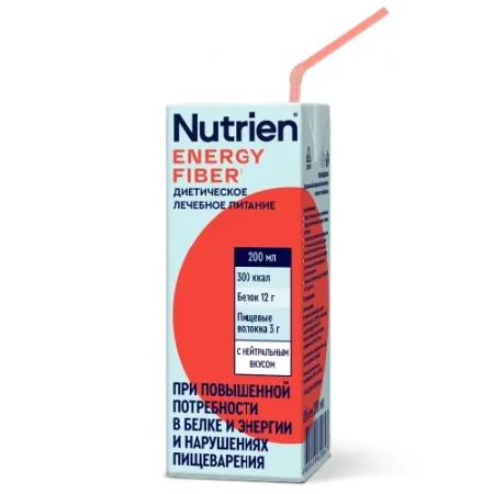 Энтеральное питание Nutrien Energy Fiber (Нутриэн Энергия с пищевыми волокнами) 200 мл