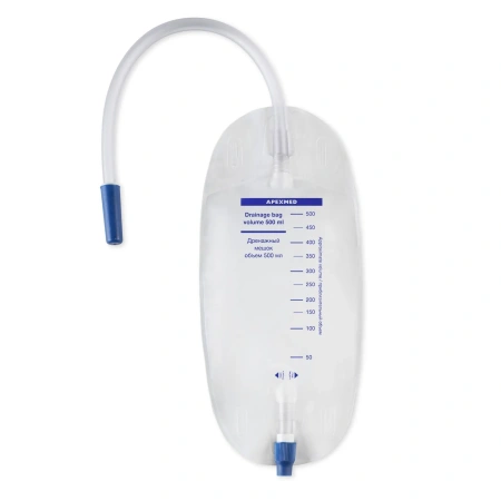 Дренажный мешок, 500 мл, Apexmed